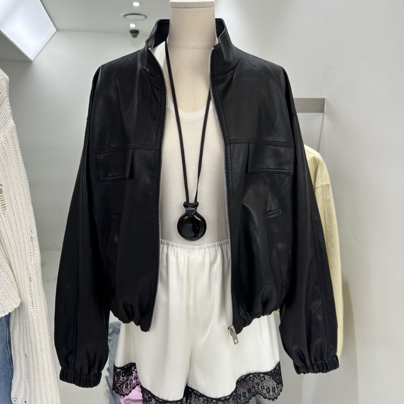 REPELLER東大門實拍女裝新款26春季休閑時尚職業夾克口袋REPELLER夾克圖色2