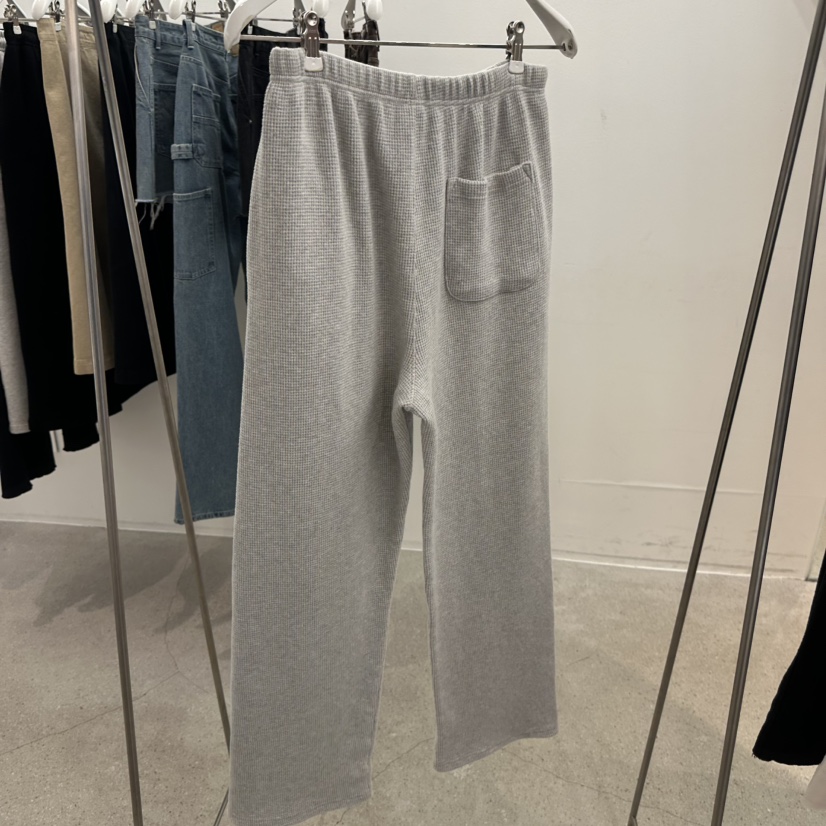 MARAN-P韓國代購女士新品休閑熱賣26春季人氣休閑褲華夫格MARAN休閑褲