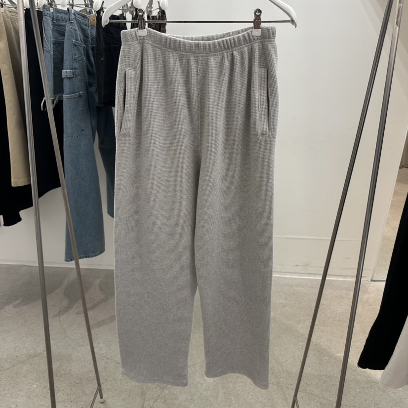 MARAN-P韓國代購女士新品休閑熱賣26春季人氣休閑褲華夫格MARAN休閑褲圖色1