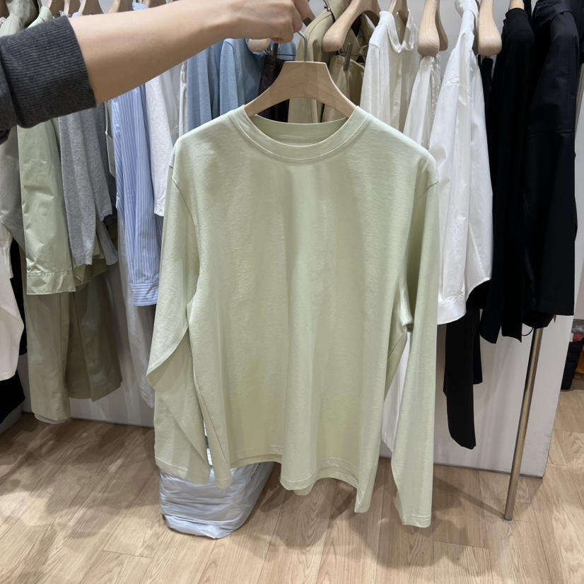 HAUS-A韓國代購女士新品推薦時尚熱賣職業人氣26春季長袖T恤HAUSWOMEN長袖T恤圖色1