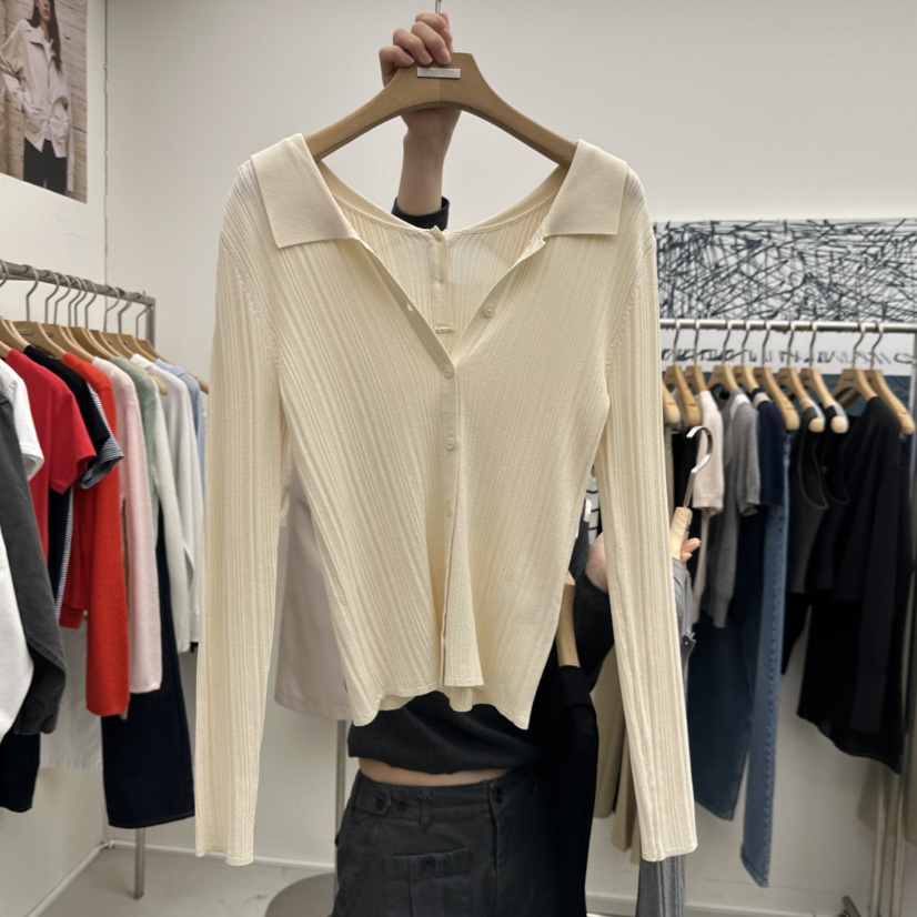 MER東大門直郵女裝新款休閑職業26春季熱賣時尚人氣針織衫MER/ANGELO BIANCO針織衫圖色3