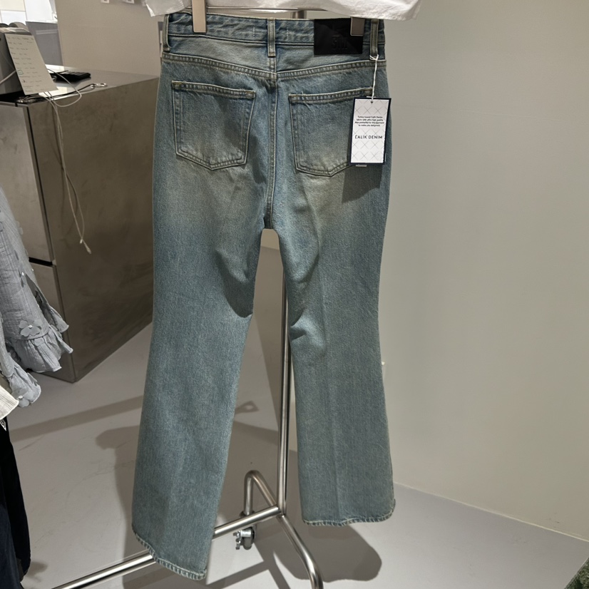 LOVE YOU SO MUCH/MORE THAN YESTERDAY韓國代購女裝新品26春季牛仔褲喇叭LYSM/MORE THAN YESTERDAY牛仔褲