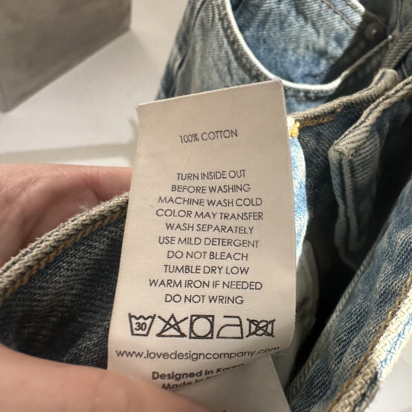 LOVE YOU SO MUCH/MORE THAN YESTERDAY韓國代購女裝新品26春季牛仔褲喇叭LYSM/MORE THAN YESTERDAY牛仔褲