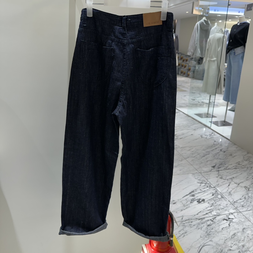 LOW MOMENT東大門代購女士新款時尚休閑職業熱賣26春季牛仔褲LOW MOMENT牛仔褲