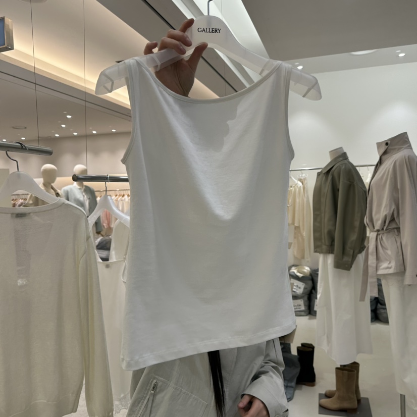 GALLERY-P韓國直郵女士新品人氣休閑職業時尚推薦吊帶背心GALLERY-P吊帶/背心圖色2白色
