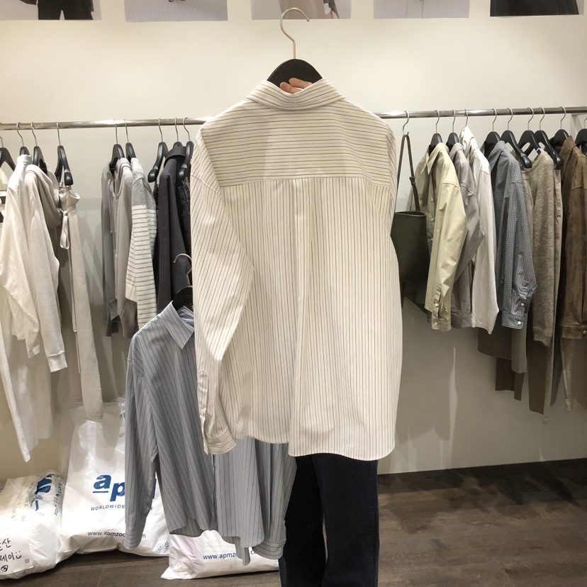 OURIN/THIS IS韓國直郵女裝新款職業26春季時尚襯衫蕾絲衫OURIN/THIS IS襯衫/蕾絲衫