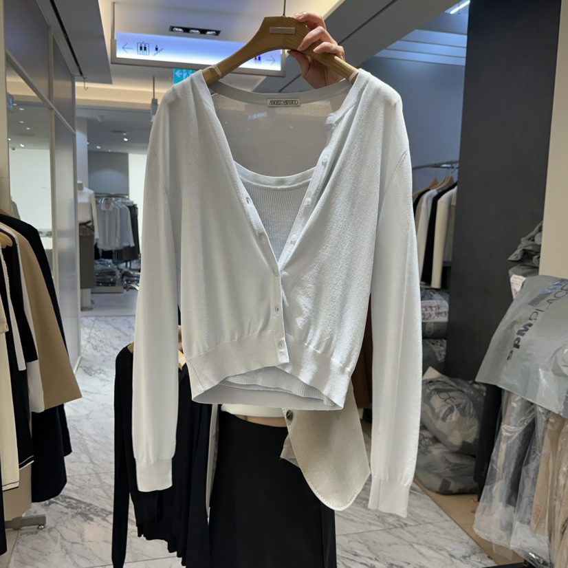 MER韓國代購女裝新品人氣熱賣時尚休閑職業26春季套裝兩件套MER/ANGELO BIANCO套裝圖色4