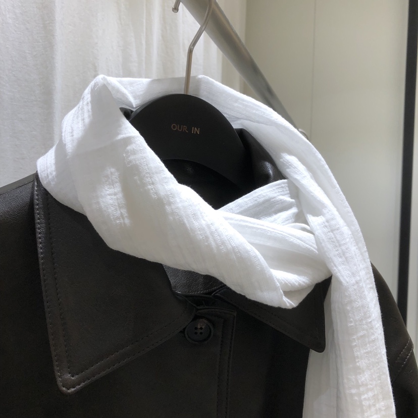 OURIN/THIS IS韓國代購女士新品26春季圍巾披肩蕾絲圍巾OURIN/THIS IS圍巾/披肩圖色3