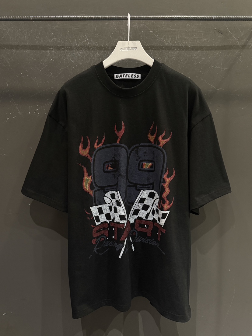 GATELESS東大門實拍女士新款休閑推薦26春季職業時尚熱賣T恤GATELESST恤圖色1