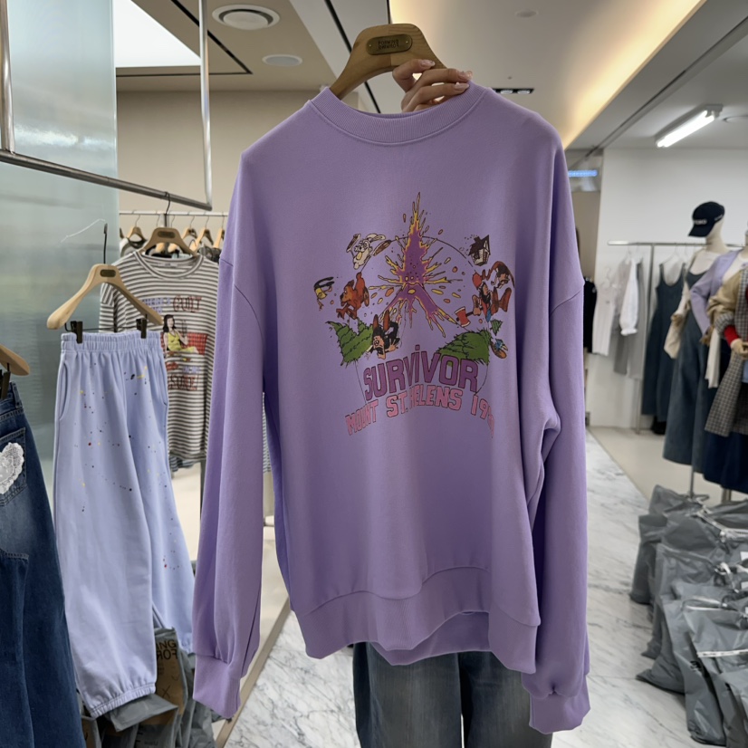 FORMING-P韓國直郵女裝新品時尚休閑職業推薦衛衣不含項鏈FORMING-P衛衣圖色2