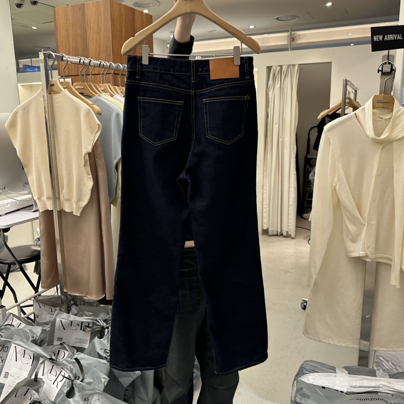 MER東大門代購女士新款人氣推薦26春季時尚熱賣職業牛仔褲MER/ANGELO BIANCO牛仔褲