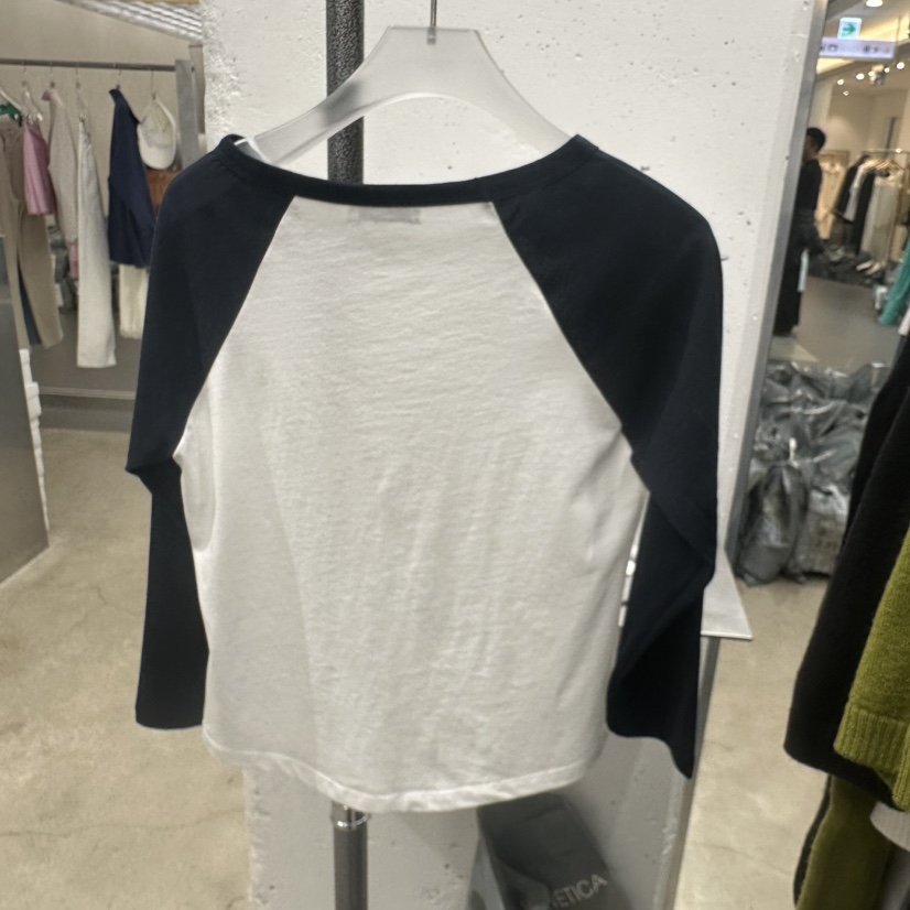 HELVETICA東大門代購女裝新款熱賣職業休閑長袖T恤插肩袖HELVETICA長袖T恤