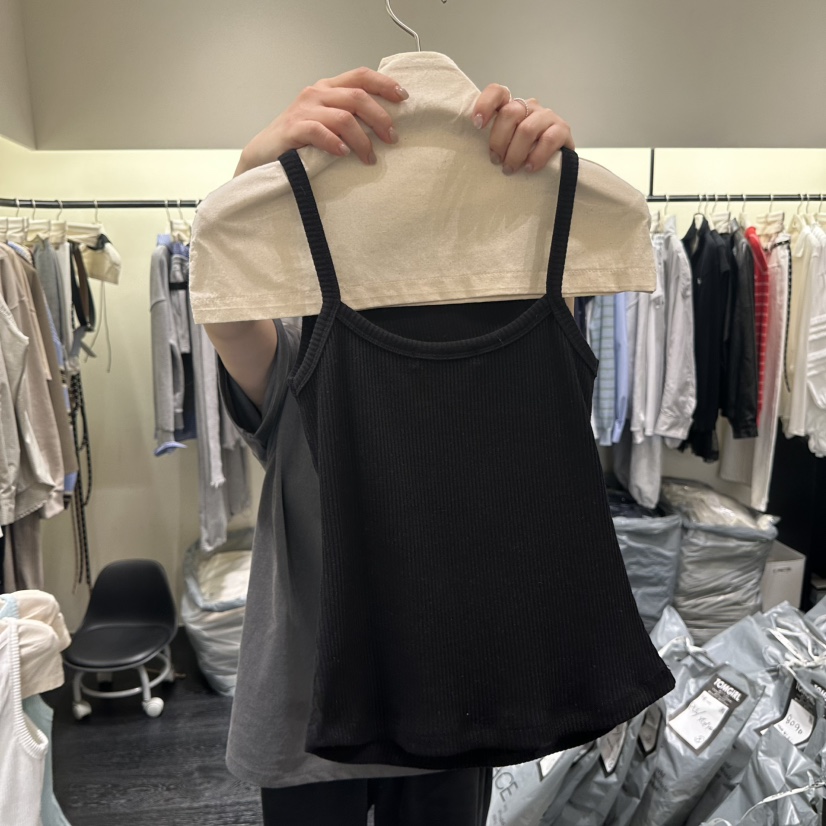 TOMGIRL東大門實拍女士新品職業休閑熱賣推薦時尚吊帶背心TOMGIRL吊帶/背心