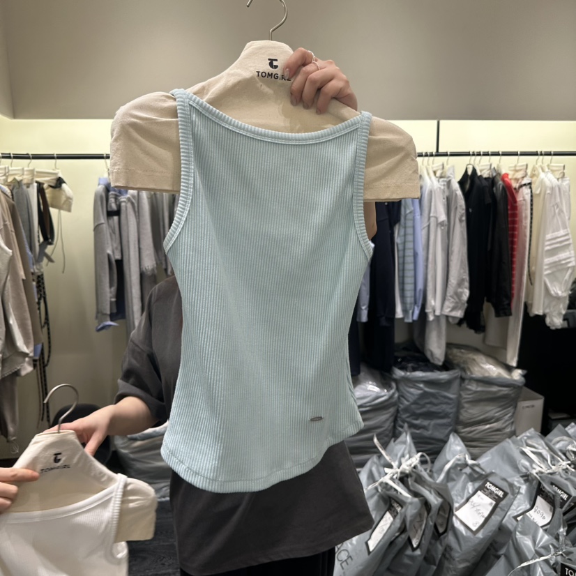 TOMGIRL東大門實拍女士新品職業休閑熱賣推薦時尚吊帶背心TOMGIRL吊帶/背心圖色3