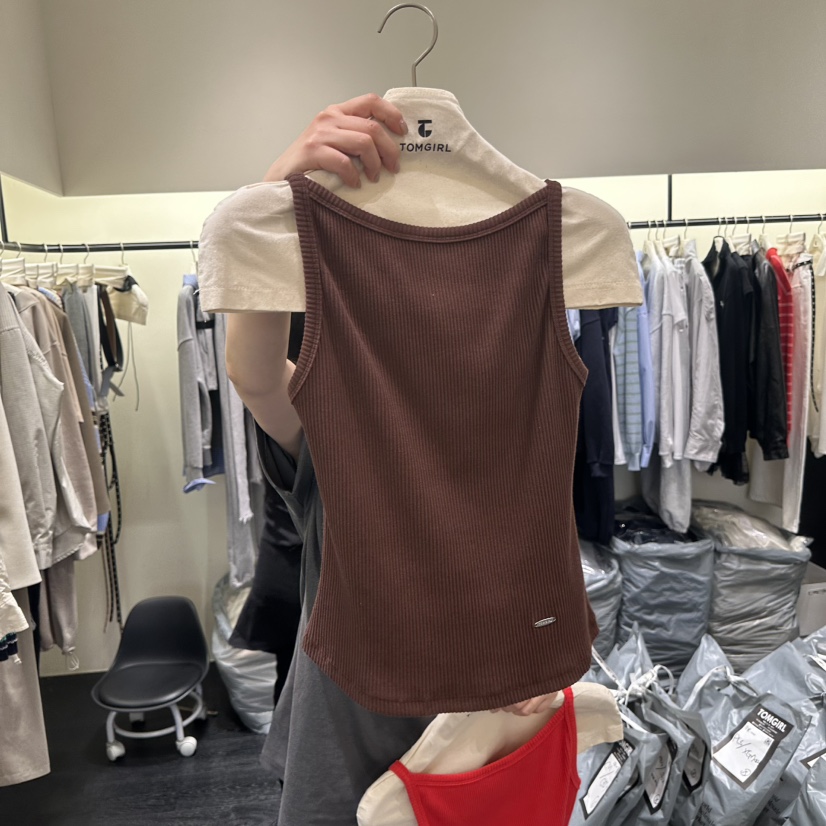 TOMGIRL東大門實拍女士新品職業休閑熱賣推薦時尚吊帶背心TOMGIRL吊帶/背心圖色5