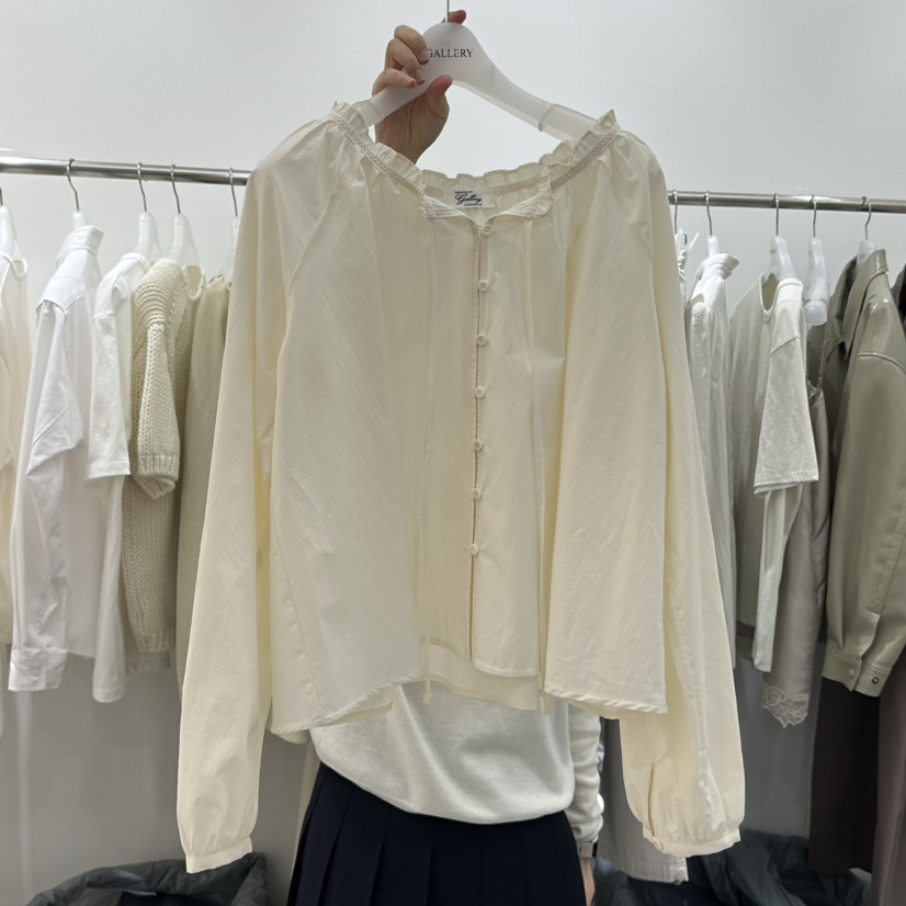 GALLERY-P東大門直郵女士新款人氣推薦26春季襯衫蕾絲衫GALLERY-P襯衫/蕾絲衫圖色1