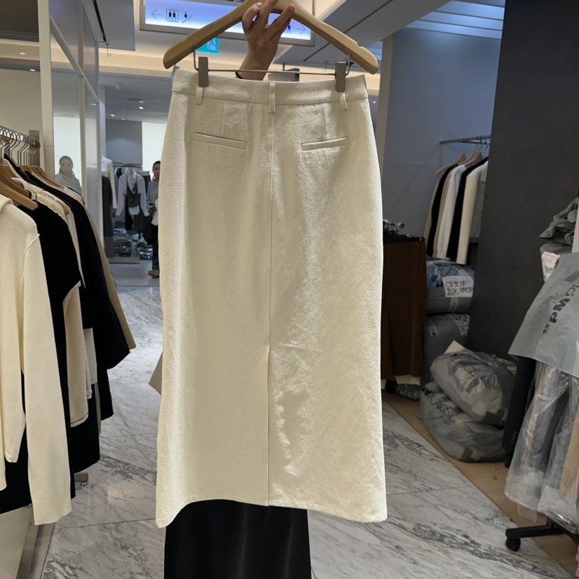 MER東大門直郵女裝新品熱賣推薦時尚職業人氣休閑26春季長裙棉MER/ANGELO BIANCO長裙