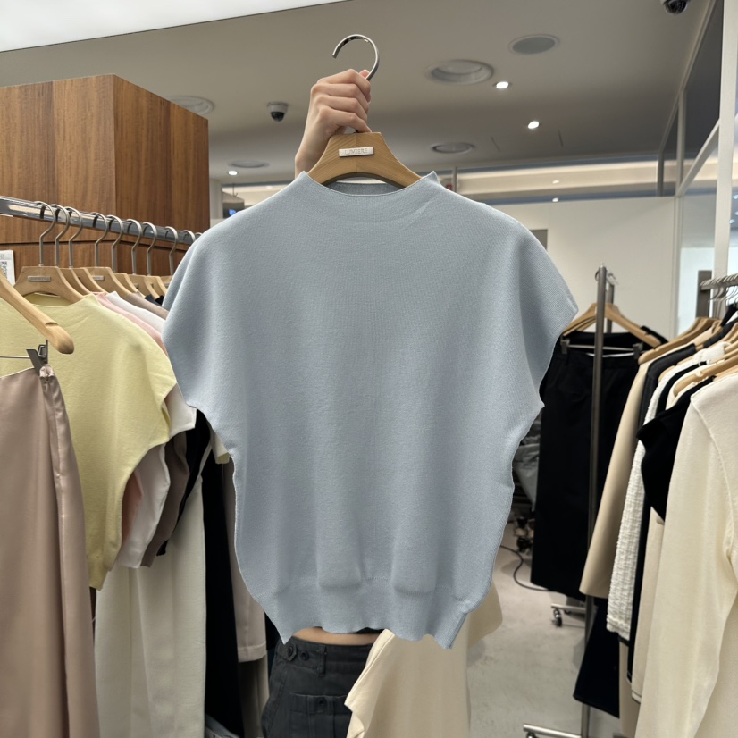 MER韓國代購女士新品人氣熱賣推薦26春季休閑職業針織衫高領MER/ANGELO BIANCO針織衫圖色2