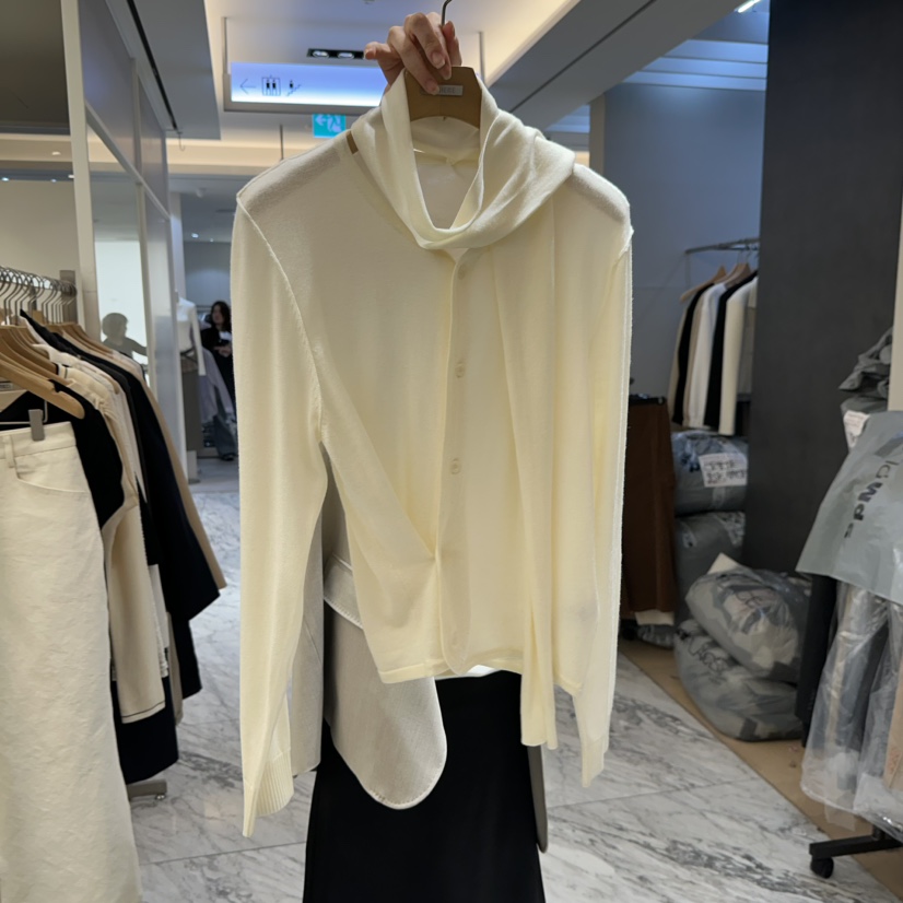 MER東大門直郵女裝新品熱賣推薦時尚26春季人氣休閑針織衫MER/ANGELO BIANCO針織衫圖色1