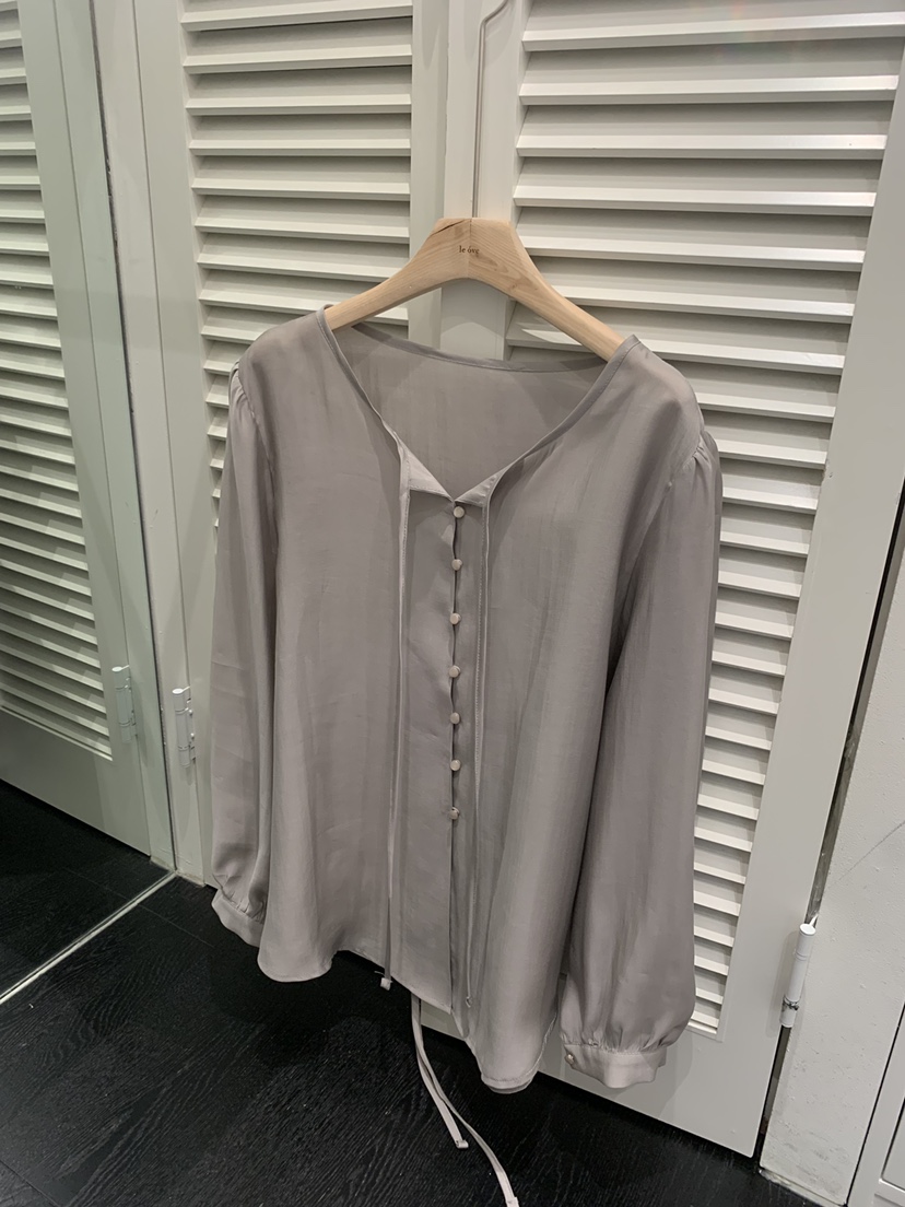 LE OVE/VERDI韓國代購女士新品人氣休閑推薦襯衫蕾絲衫LE OVE/VERDI襯衫/蕾絲衫圖色1