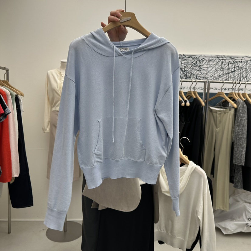 MER韓國代購女士新款人氣熱賣26春季職業推薦時尚休閑針織衫MER/ANGELO BIANCO針織衫圖色2