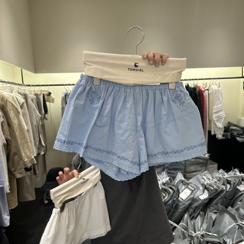 TOMGIRL東大門代購女裝新款人氣推薦熱賣職業26春季休閑短褲TOMGIRL短褲圖色1