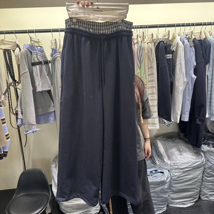TOMGIRL東大門代購女裝新款熱賣休閑時尚推薦職業26春季休閑褲TOMGIRL休閑褲圖色2