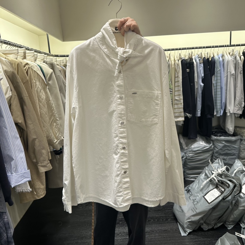 TOMGIRL東大門實拍女裝新款時尚推薦26春季人氣襯衫蕾絲衫TOMGIRL襯衫/蕾絲衫圖色1