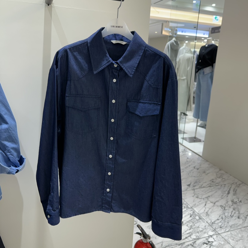 LOW MOMENT東大門直郵女士新款熱賣推薦時尚休閑襯衫蕾絲衫LOW MOMENT襯衫/蕾絲衫圖色2