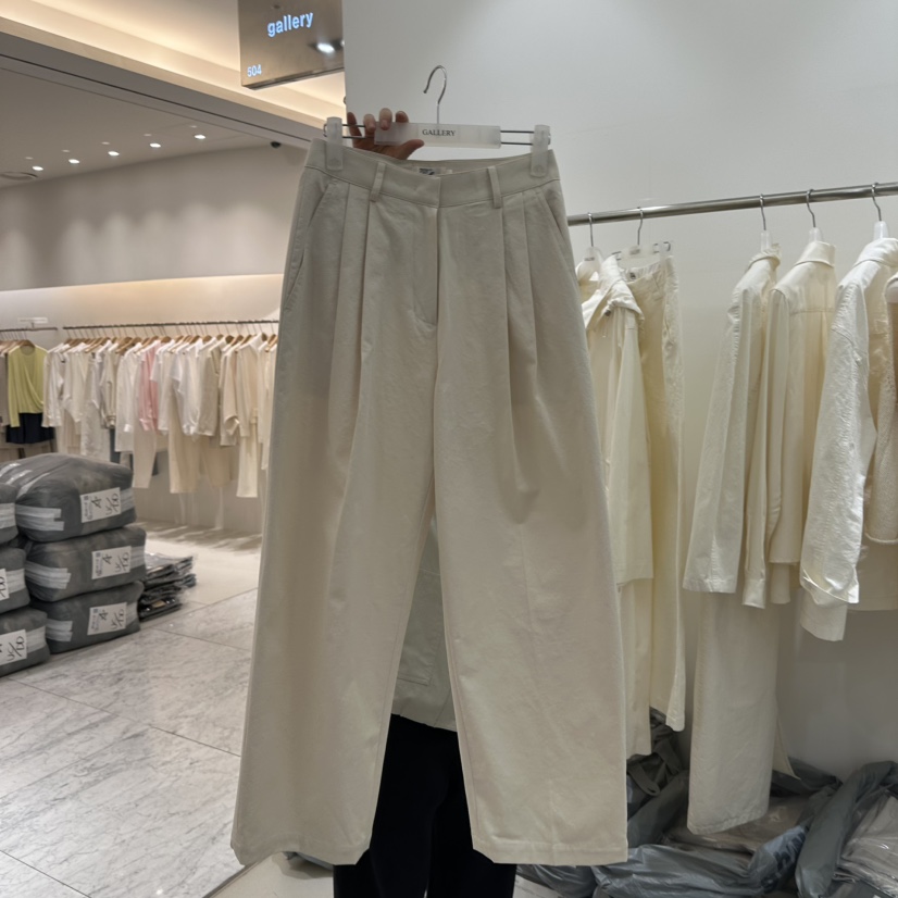 GALLERY-P東大門代購女士新款時尚推薦人氣熱賣26春季休閑褲GALLERY-P休閑褲圖色1