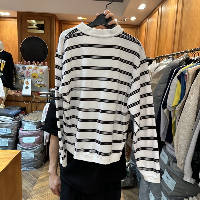 GARMENT-P韓國直郵女士新款人氣26春季熱賣長袖T恤兔子刺繡GARMENT長袖T恤