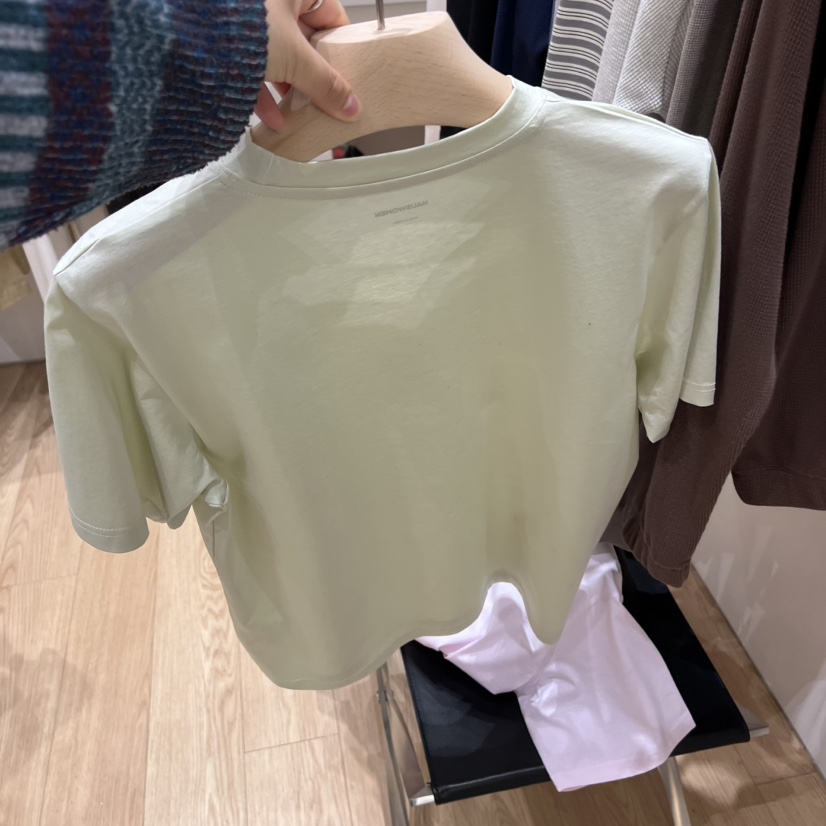 HAUS-A韓國直郵女裝新品時尚推薦26春季休閑熱賣職業T恤HAUSWOMENT恤