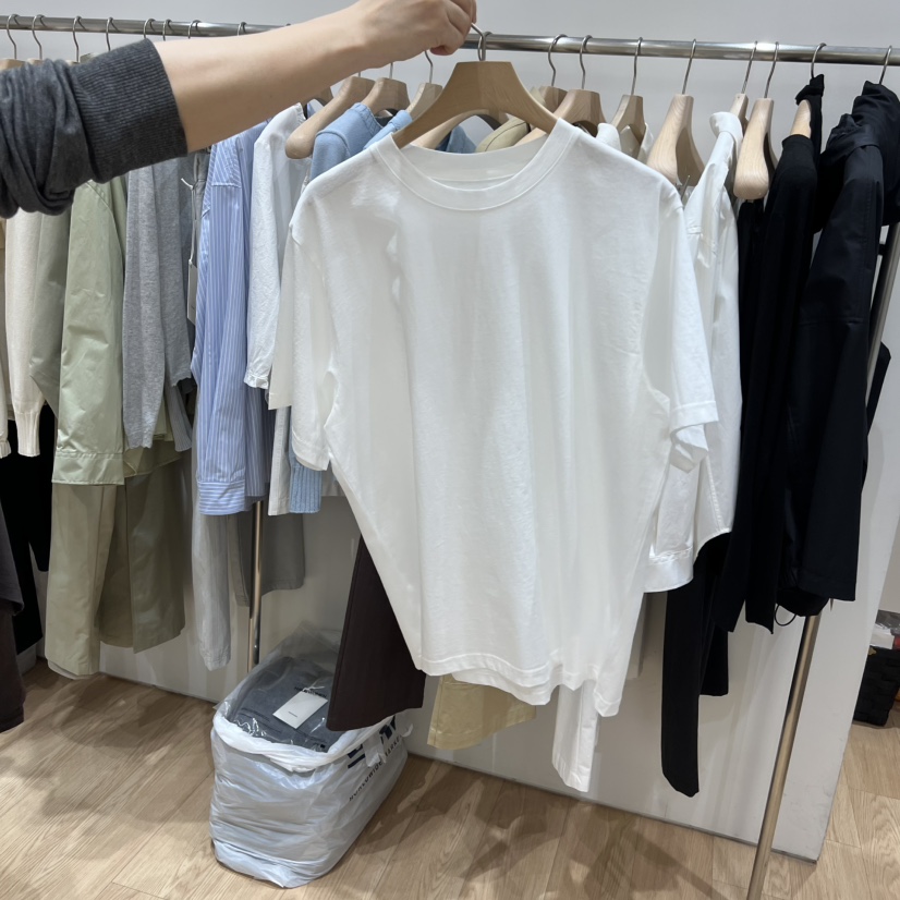 HAUS-A韓國直郵女裝新品時尚推薦26春季休閑熱賣職業T恤HAUSWOMENT恤圖色2