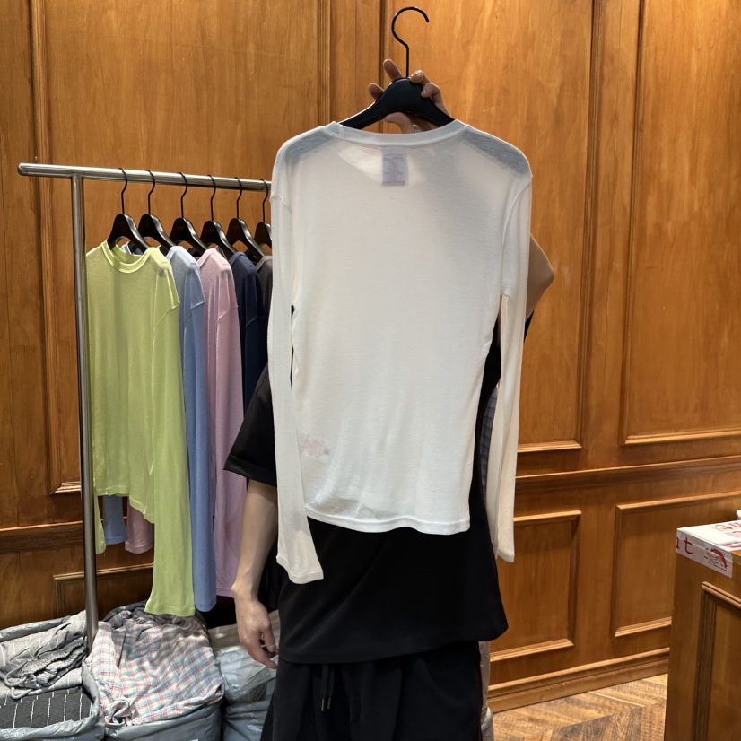 GARMENT-P東大門代購女士新款休閑職業熱賣人氣26春季長袖T恤GARMENT長袖T恤