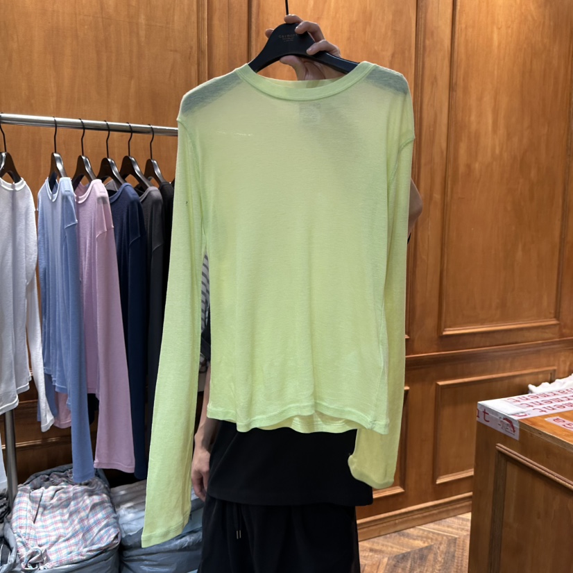 GARMENT-P東大門代購女士新款休閑職業熱賣人氣26春季長袖T恤GARMENT長袖T恤圖色2