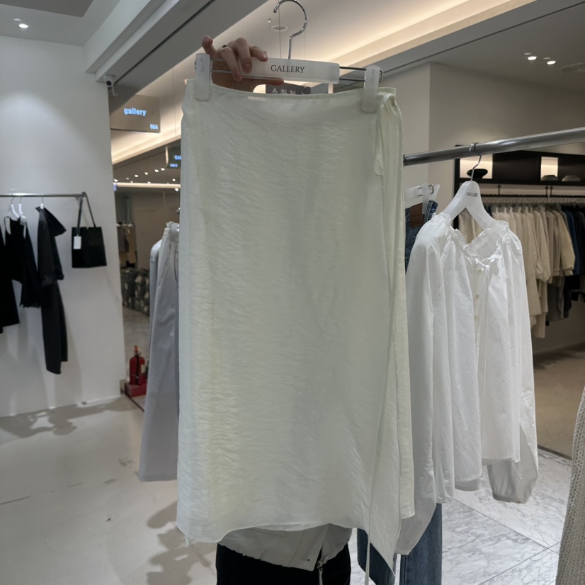 GALLERY-P韓國直郵女士新品推薦休閑人氣時尚職業熱賣長裙GALLERY-P長裙圖色1白色