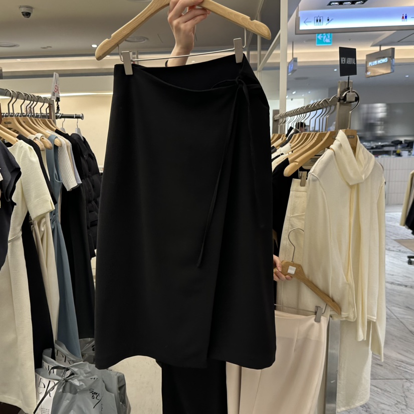 MER韓國直郵女裝新款推薦人氣休閑26春季熱賣時尚職業長裙MER/ANGELO BIANCO長裙圖色2