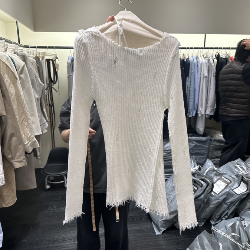 TOMGIRL東大門實拍女裝新款職業熱賣人氣針織衫兩種穿法開衫TOMGIRL針織衫