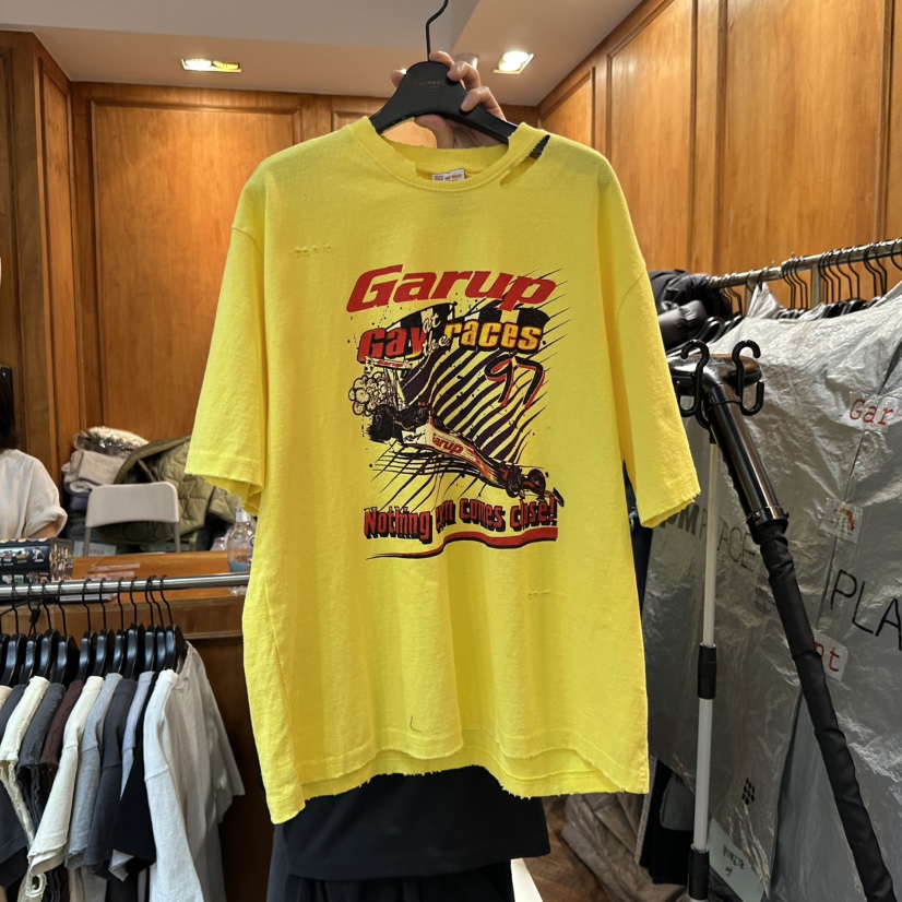 GARMENT-P東大門實拍女裝新款推薦時尚休閑人氣熱賣T恤系帶GARMENTT恤圖色2