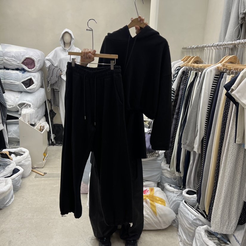 BREEZE韓國直郵女裝新款推薦職業休閑時尚26春季休閑褲褶裥BREEZE休閑褲