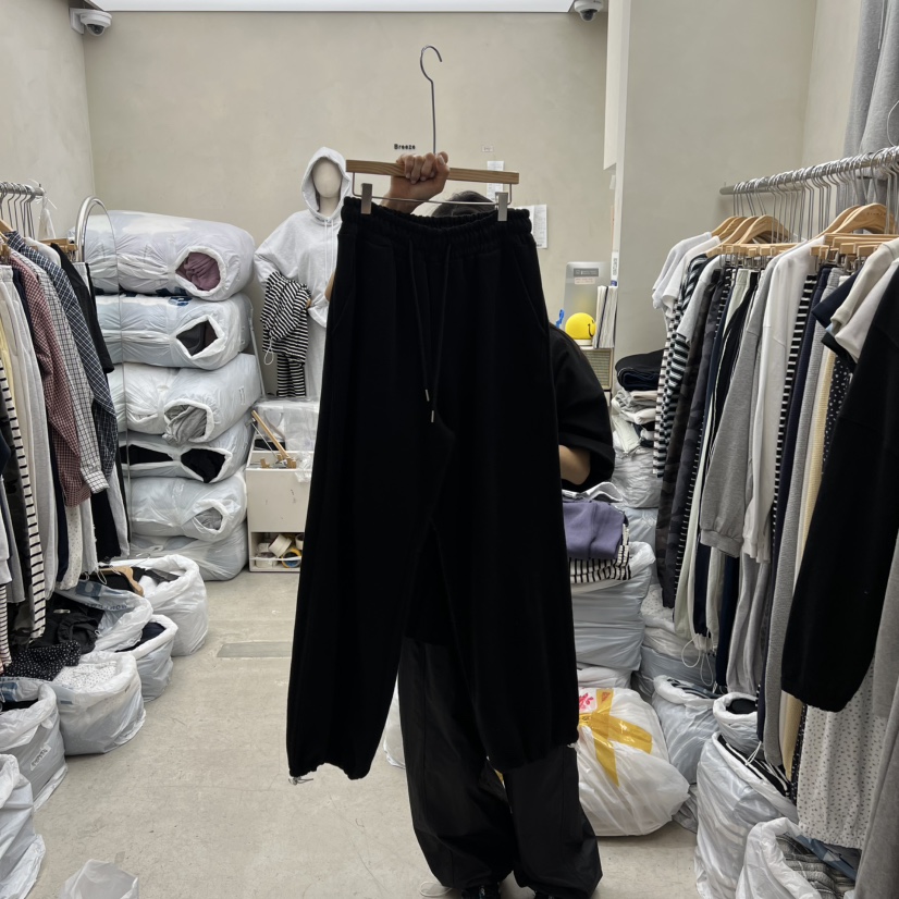 BREEZE韓國直郵女裝新款推薦職業休閑時尚26春季休閑褲褶裥BREEZE休閑褲圖色2