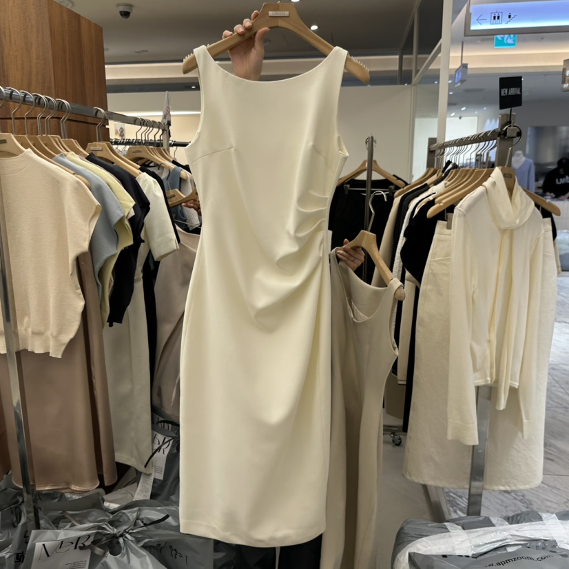 MER東大門代購女士新款熱賣人氣休閑時尚職業推薦26春季連衣裙MER/ANGELO BIANCO連衣裙圖色1