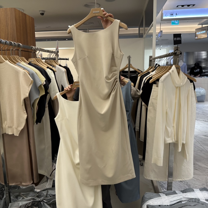 MER東大門代購女士新款熱賣人氣休閑時尚職業推薦26春季連衣裙MER/ANGELO BIANCO連衣裙圖色2