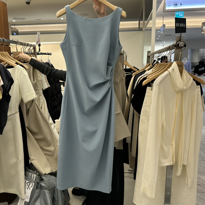 MER東大門代購女士新款熱賣人氣休閑時尚職業推薦26春季連衣裙MER/ANGELO BIANCO連衣裙圖色3