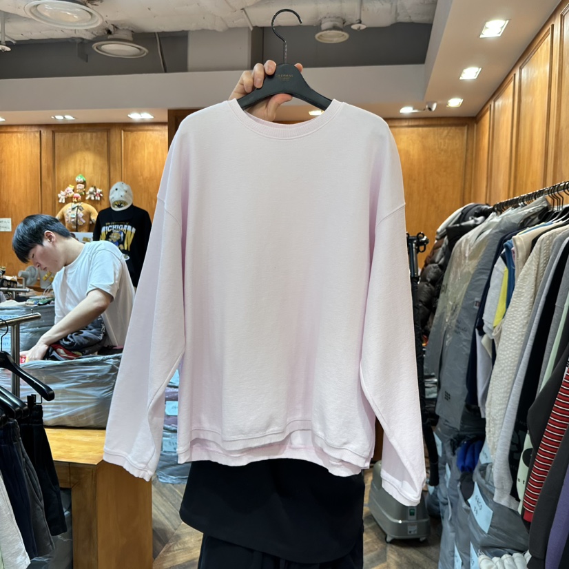 GARMENT-P東大門實拍女士新款26春季推薦休閑人氣時尚衛衣GARMENT衛衣圖色10粉色