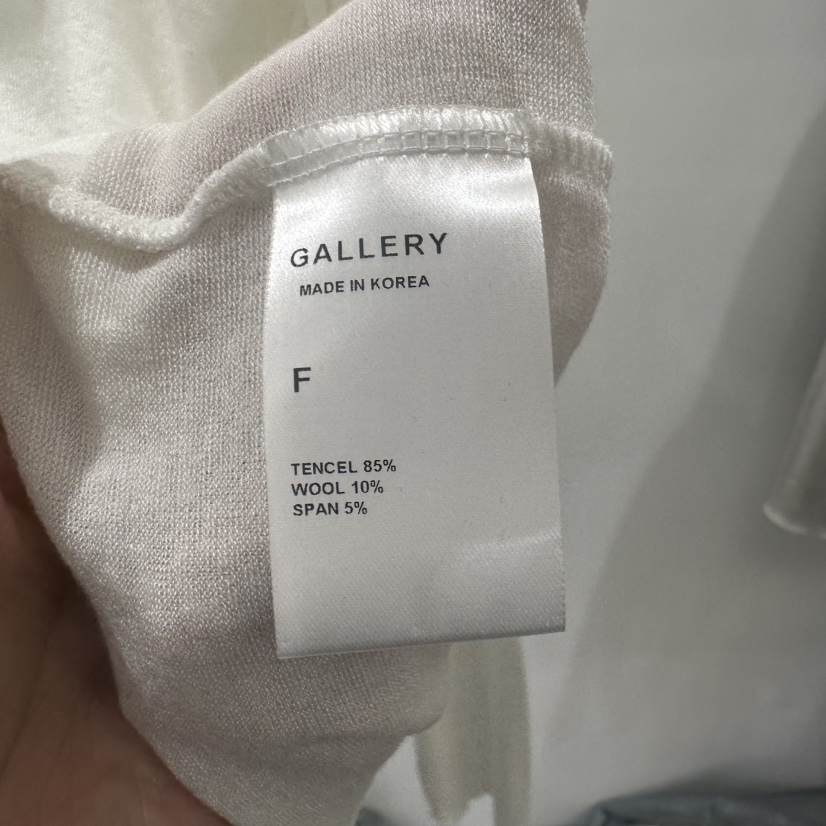 GALLERY-P韓國代購女裝新款熱賣26春季休閑職業推薦長袖T恤GALLERY-P長袖T恤