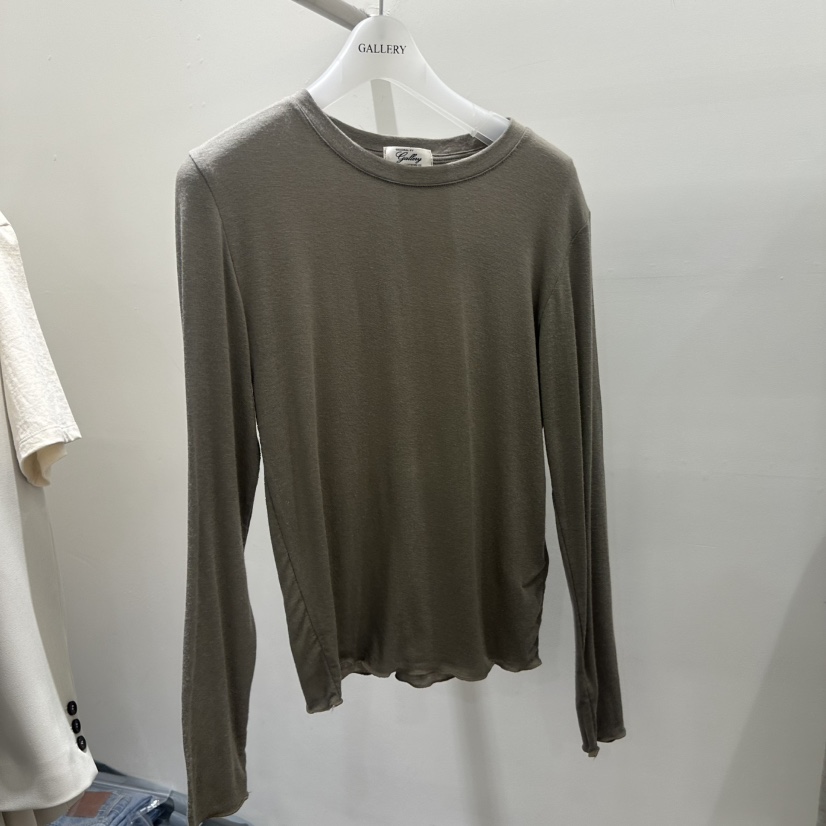 GALLERY-P韓國代購女裝新款熱賣26春季休閑職業推薦長袖T恤GALLERY-P長袖T恤圖色3
