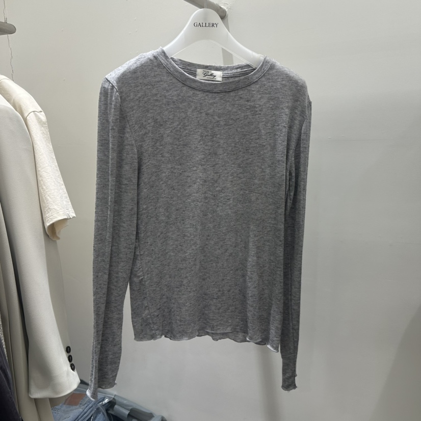 GALLERY-P韓國代購女裝新款熱賣26春季休閑職業推薦長袖T恤GALLERY-P長袖T恤圖色4