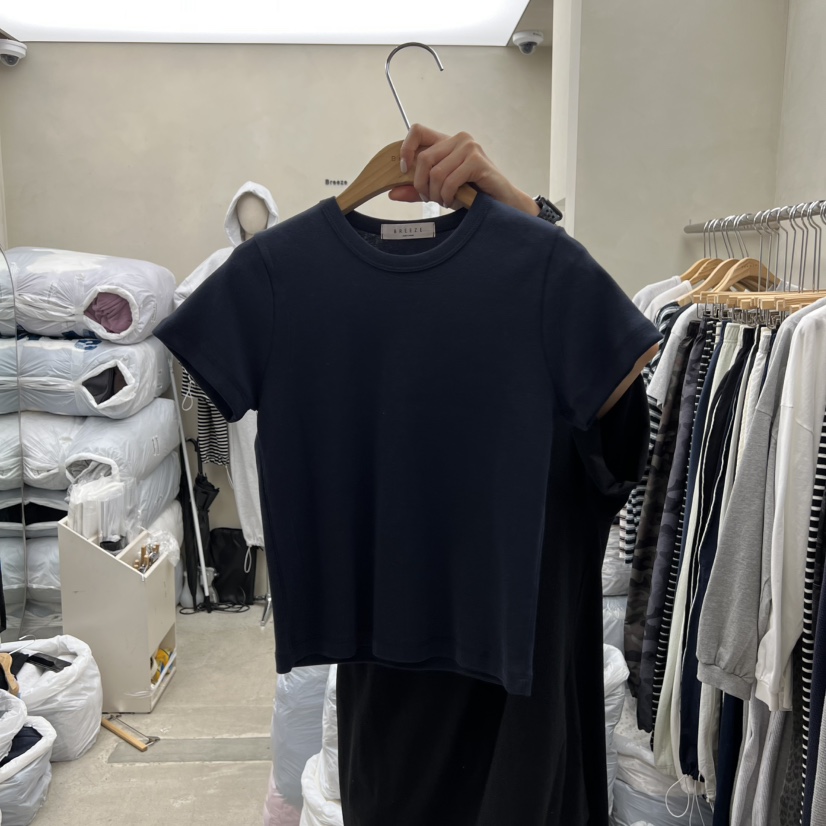 BREEZE東大門代購女裝新款職業推薦時尚人氣休閑26春季T恤BREEZET恤圖色6