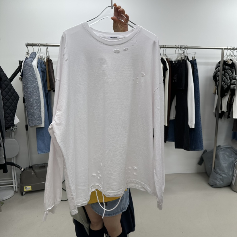 TOPDRESSING韓國直郵女士新款人氣推薦職業26春季長袖T恤TOPDRESSING長袖T恤圖色3